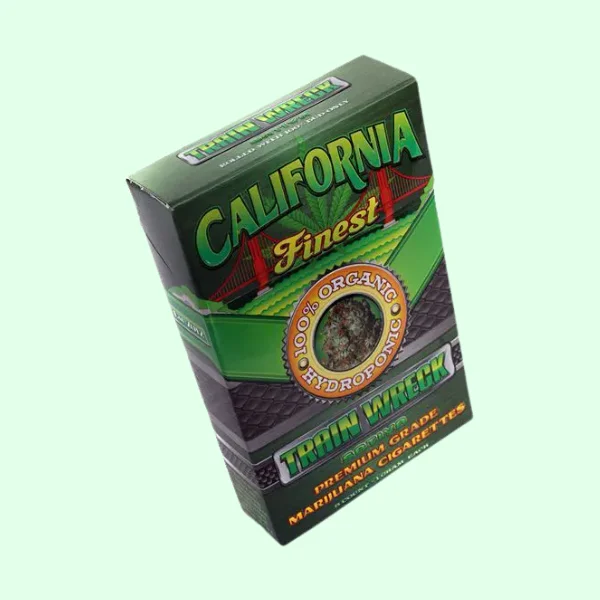 Custom Cannabis Cigarette Packaging Boxes